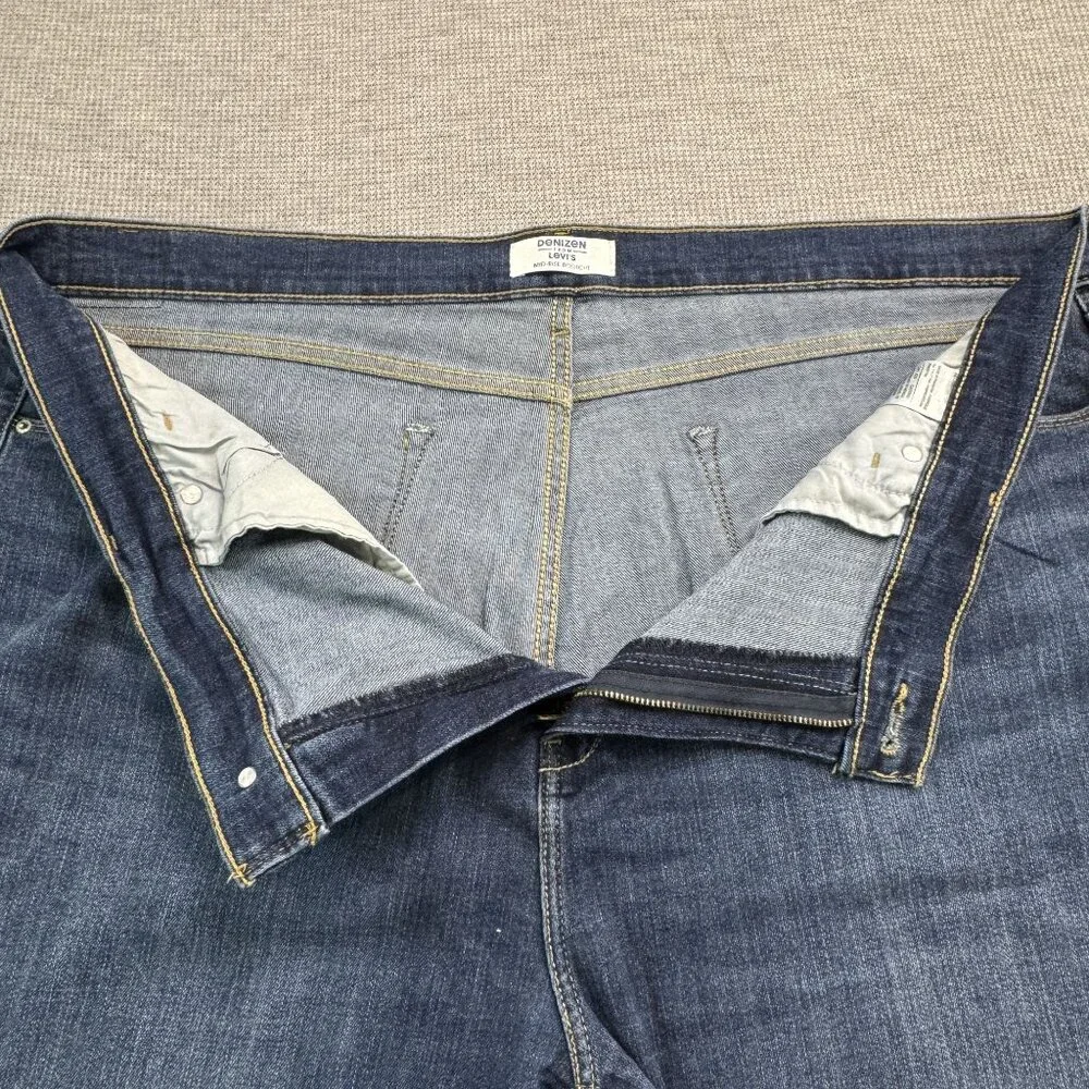 Denizen From Levis Womens Size 24W Mid-Rise Bootcut Jeans Blue Denim Curvy - Picture 5 of 15